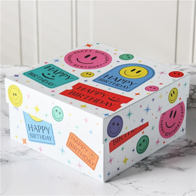 Mrs Prindables Happy Birthday Box Caramel Apple Gift Set