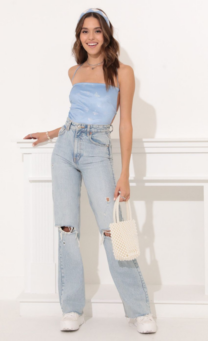 Lucy in the Sky Strappy Back Bodysuit