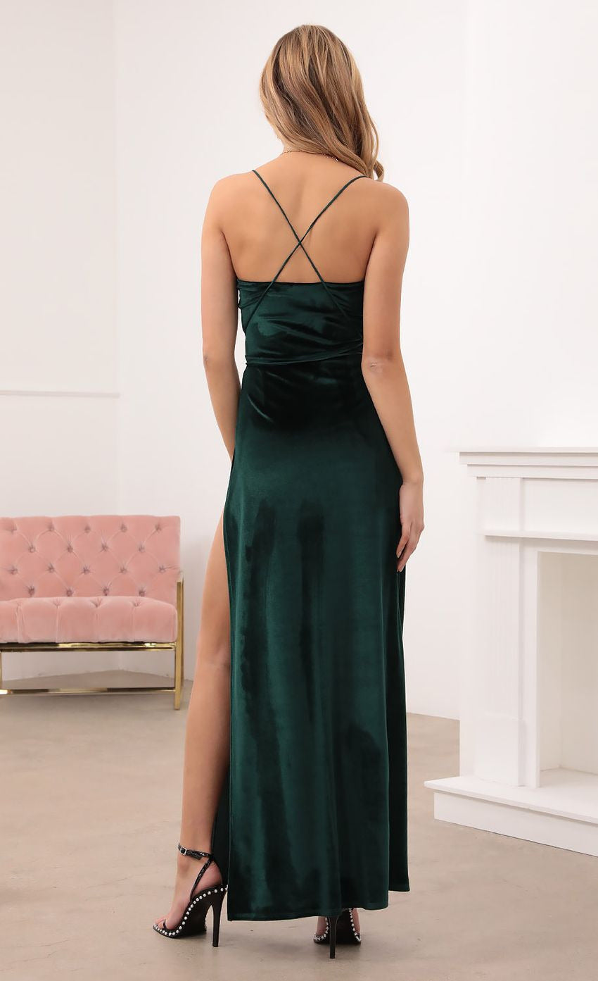Lucy in the Sky Velvet Lux Maxi