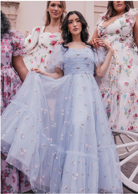 JessaKae Highgrove Dress - Perry Blue