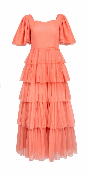JessaKae Allegro Dress - Coral