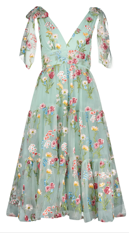 JessaKae Margaret Midi Dress - Celadon Green