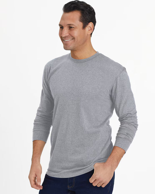 BLAIR John Blair Everyday Jersey Knit Long-Sleeve No-Pocket Crew Neck Tee Top 3