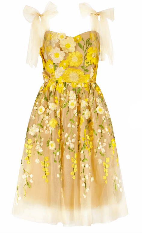 JessaKae Blossom Dress - Yellow