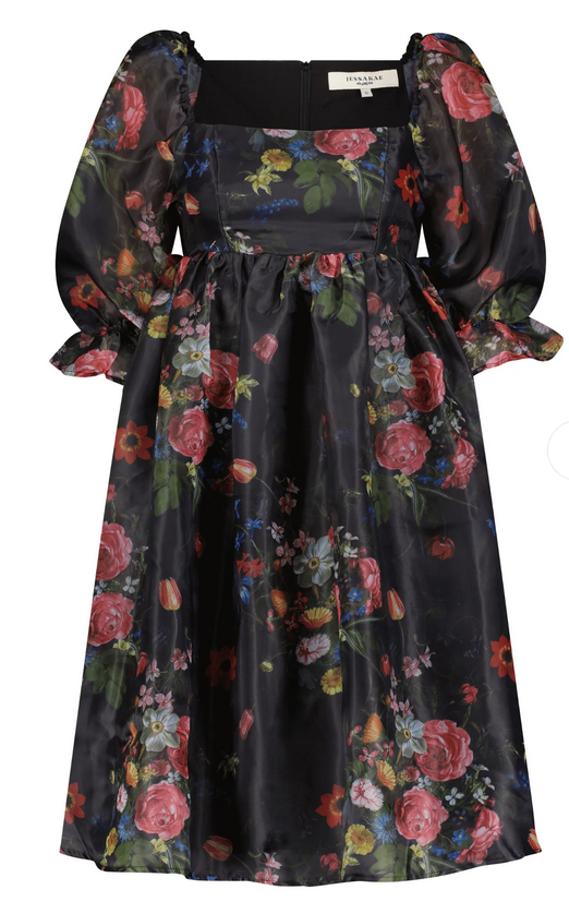 JessaKae Polly Dress - Black