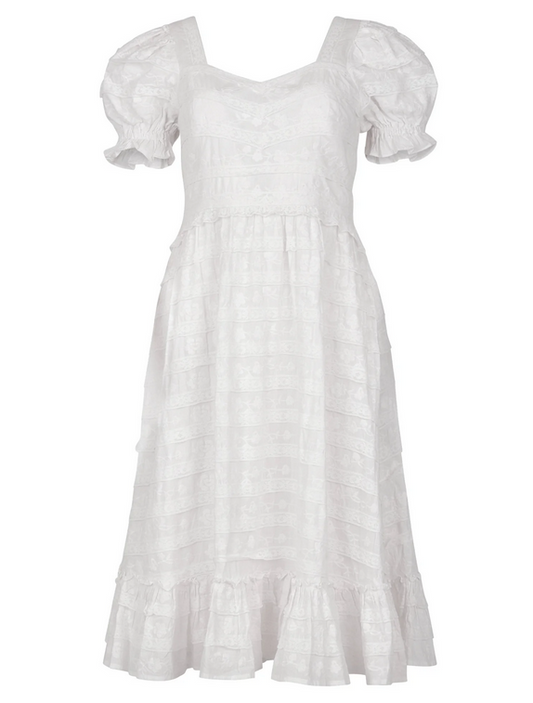 JessaKae Annalise Dress - White
