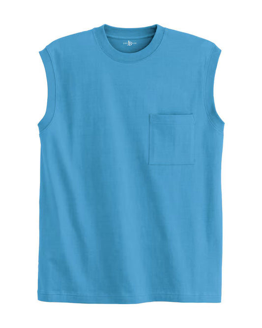 BLAIR John Blair Everyday Jersey Knit Sleeveless Pocket Tee