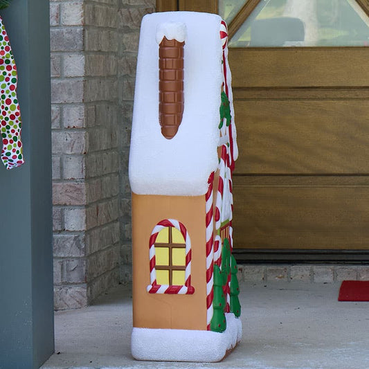 Cracker Barrel Gingerbread House Blow Mold