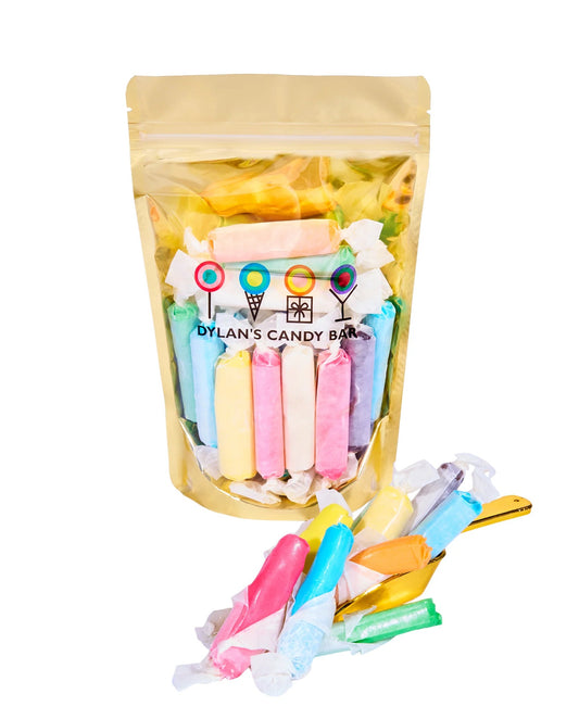 Dylan's Candy Bar Assorted Salt Water Taffy Logs Bulk Bag