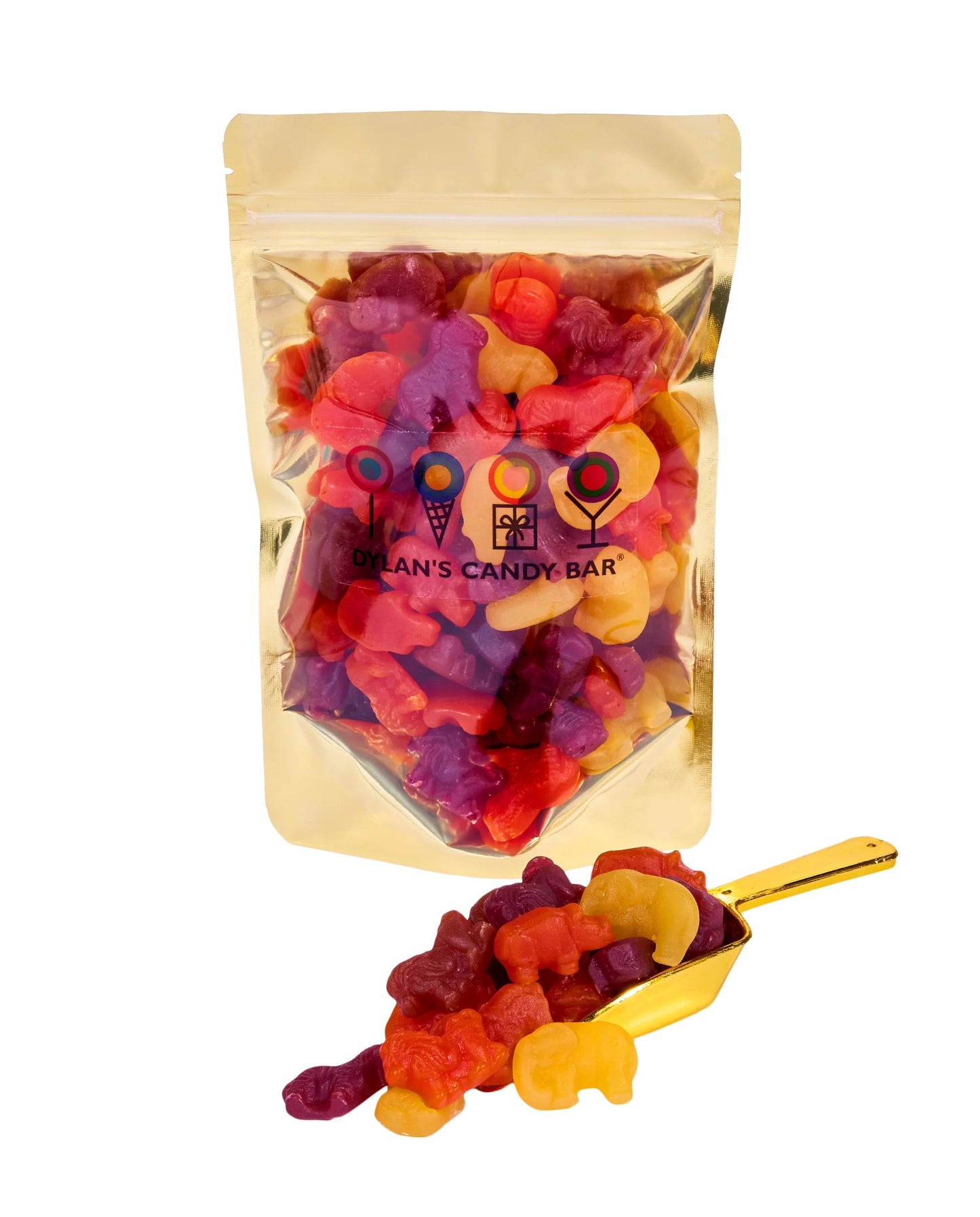 Dylan's Candy Bar Fruity Gummy Zoo Animals Bulk Bag