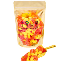 Dylan's Candy Bar Peach Gummy Rings Bulk Bag