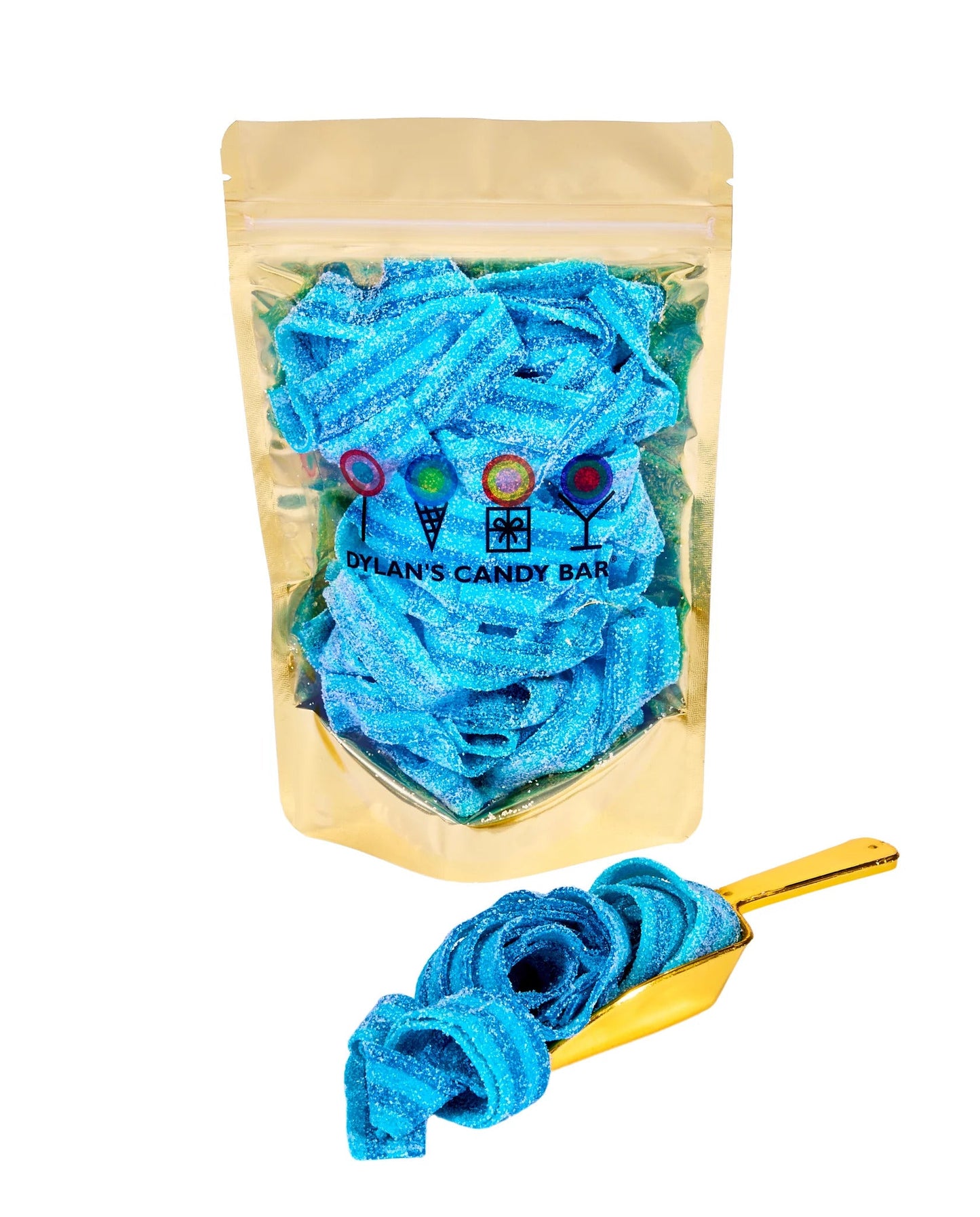 Dylan's Candy Bar Sour Berry Blue Belts Bulk Bag