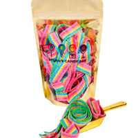 Dylan's Candy Bar Sour Fruity Rainbow Belts Bulk Bag