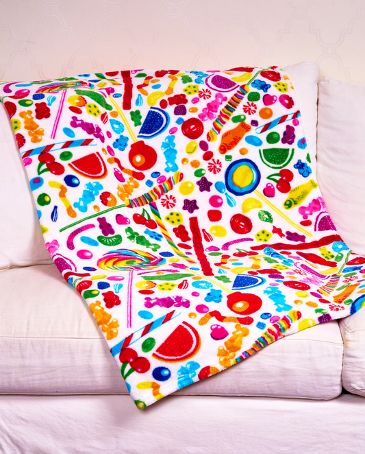 Dylan's Candy Bar Candy Spill Throw Blanket