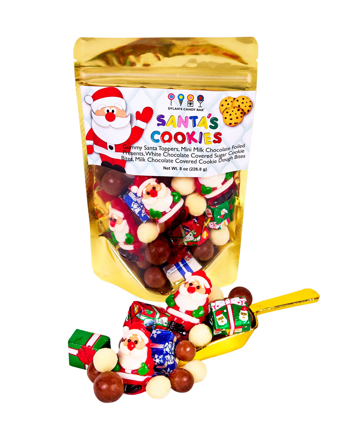 Dylan's Candy Bar Santa's Cookies Bulk Bag