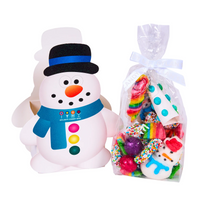 Dylan's Candy Bar Buttons Snowman Snacks