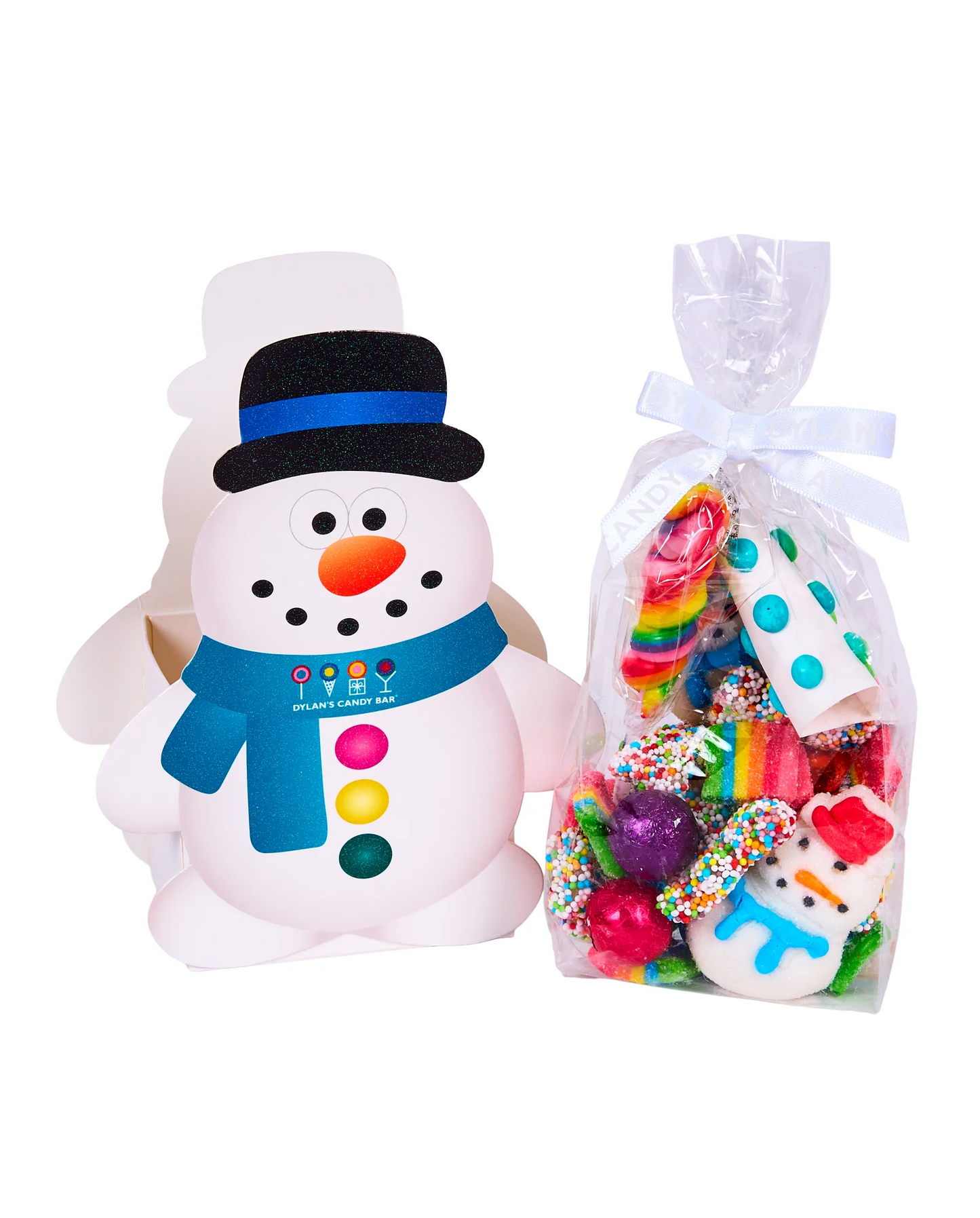 Dylan's Candy Bar Buttons Snowman Snacks