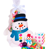 Dylan's Candy Bar Buttons Snowman Snacks