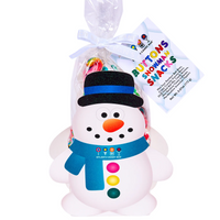 Dylan's Candy Bar Buttons Snowman Snacks