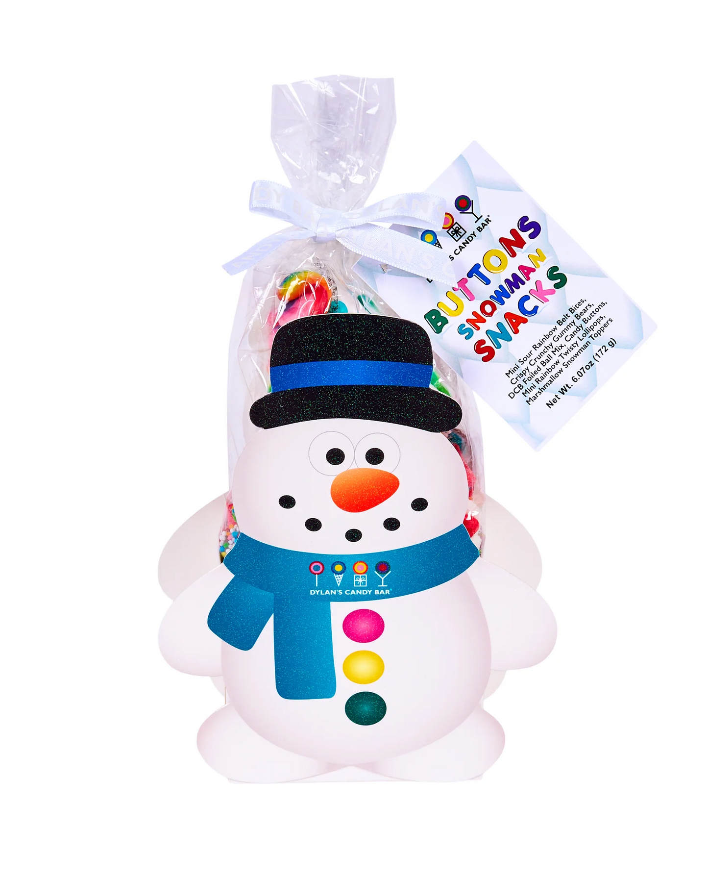 Dylan's Candy Bar Buttons Snowman Snacks