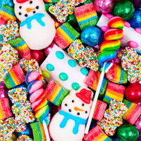 Dylan's Candy Bar Buttons Snowman Snacks