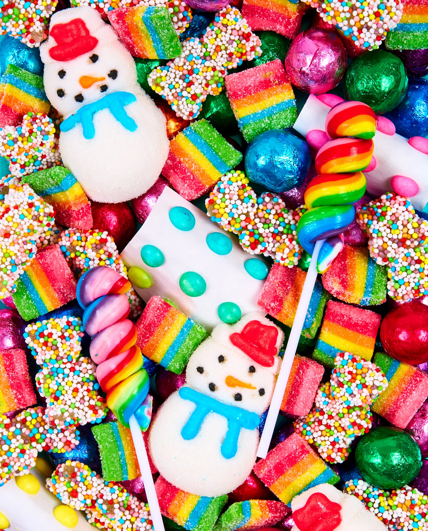 Dylan's Candy Bar Buttons Snowman Snacks