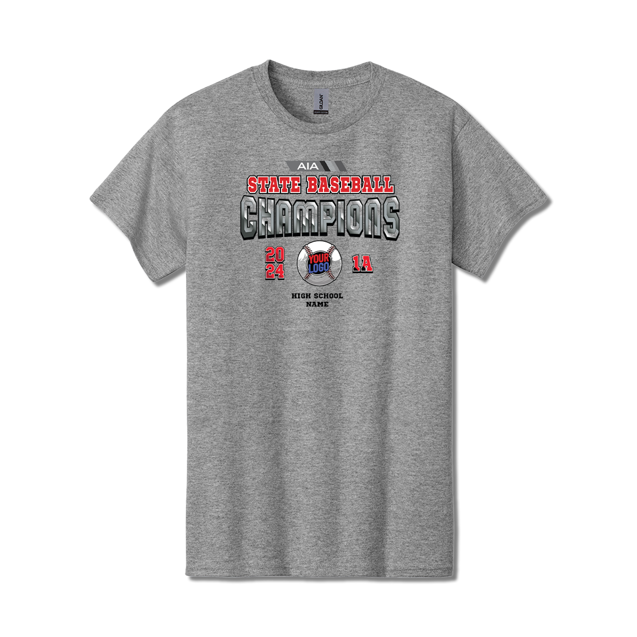 AIA Online Store Champion: 2024 AIA Baseball T-Shirt