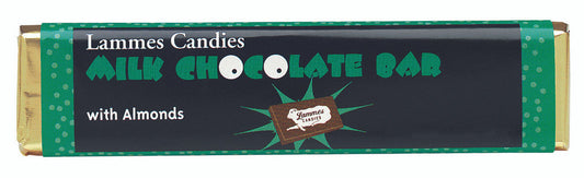 Lammes Candies Almond Chocolate Bars - Case of 40