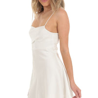 Lucy in the Sky A-Line Dress in White