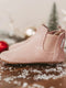 Little Love Bug Co. Blush Suede Reagan