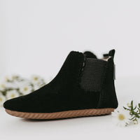 Little Love Bug Co. Black Suede Reagan