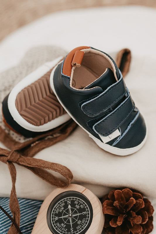 Little Love Bug Co. Casual Navy Low Top