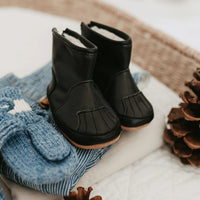 Little Love Bug Co. Dexter Black Boot {Premium Leather}