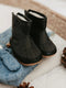 Little Love Bug Co. Dexter Black Boot {Premium Leather}