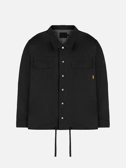 BLACKTAILOR DRAWSTRING SHACKET BLACK