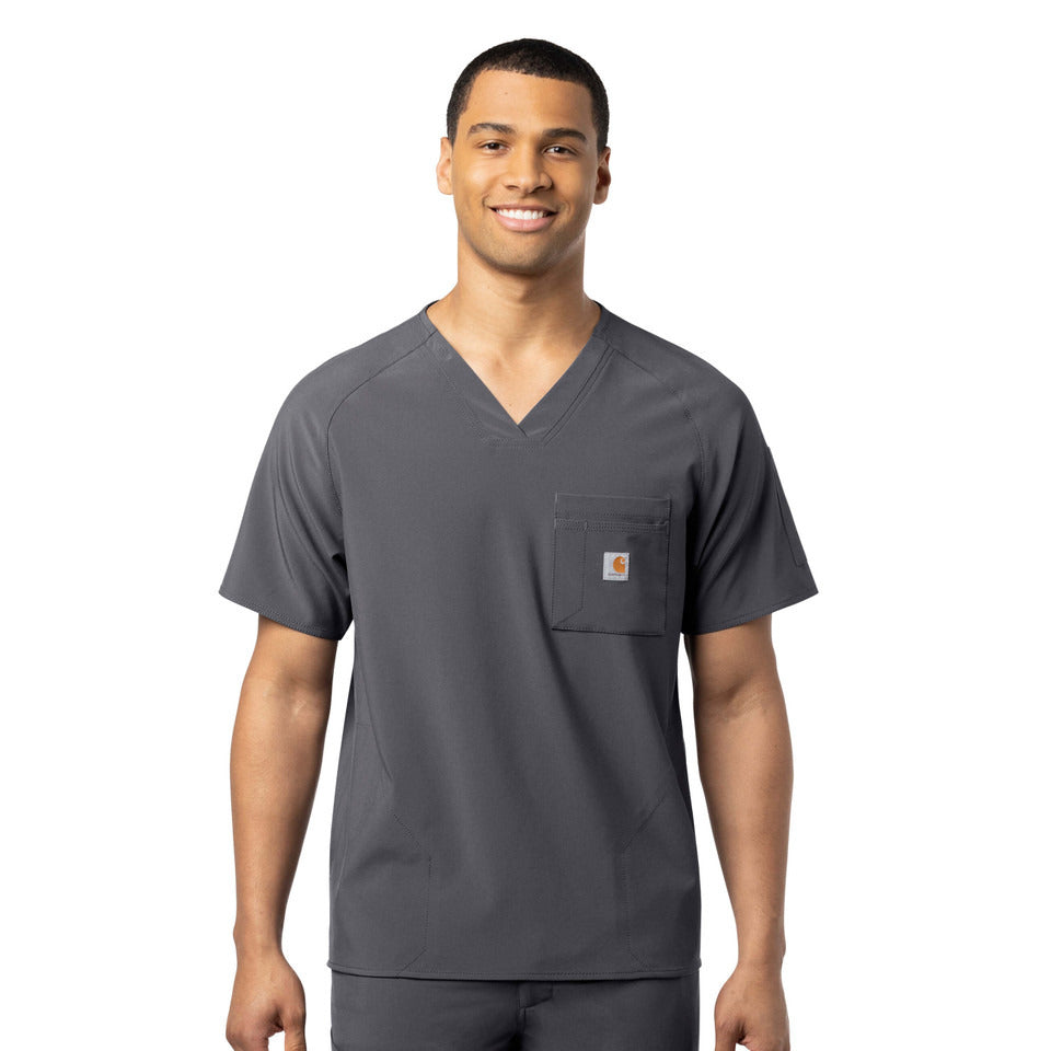 Carhartt Force Cross-Flex Men's V-Neck Top #C16110