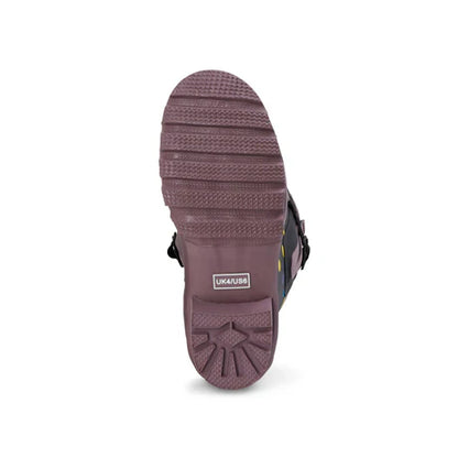 Jileon Rain Boots Extra Wide Calf Women's Spotty Rain Boots: 16-23 Inch Calf - Wide in Foot and Ankle