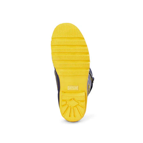 Jileon Rain Boots Wide Calf Rain Boots - 15 to 18 inch calf - Floral - Wide Fit in Foot and Ankle