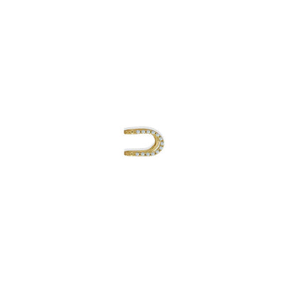 ARGENTO VIVO THE DOUBLE CZ EAR CUFF