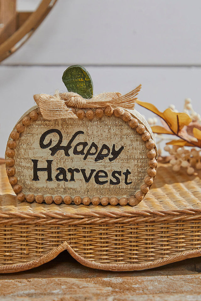 Decorator's Warehouse 5.5" Resin Harvest Pumpkin