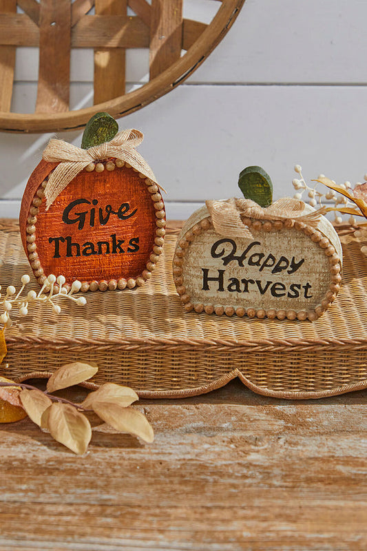 Decorator's Warehouse 5.5" Resin Harvest Pumpkin