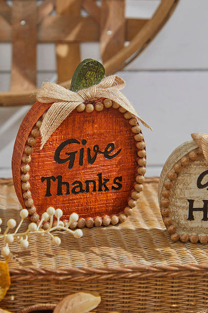 Decorator's Warehouse 5.5" Resin Harvest Pumpkin