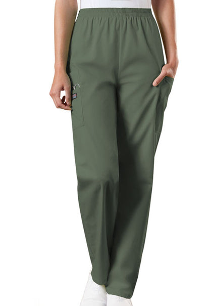 Cherokee Workwear Originals Women's Pull-On Cargo Pant #4200 3