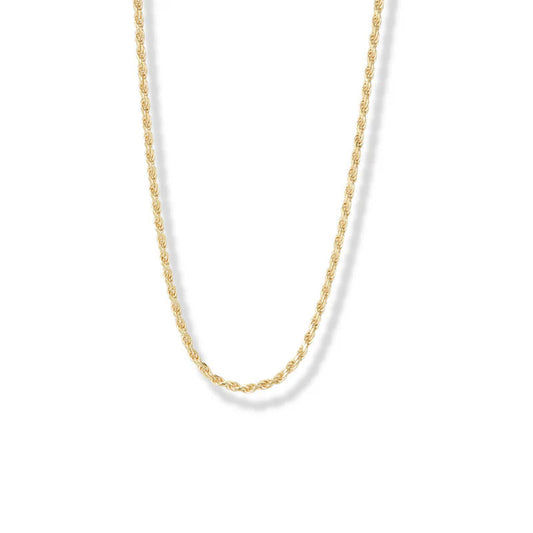 ARGENTO VIVO THE THIN ROPE CHAIN NECKLACE