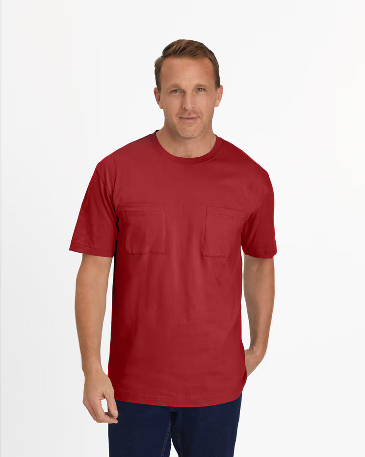 BLAIR John Blair Everyday Jersey Knit Short-Sleeve Two-Pocket Tee