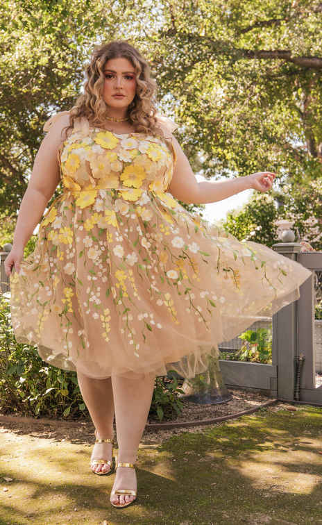 JessaKae Blossom Dress - Yellow