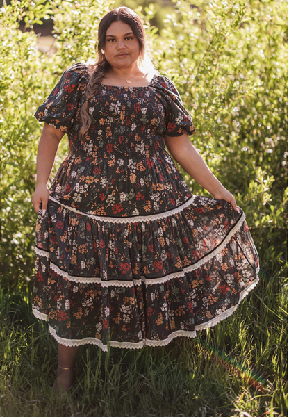JessaKae Midnight Garden Dress - Dusk Prairie