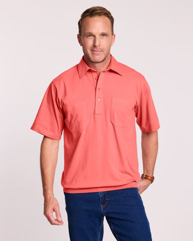 BLAIR John Blair Short-Sleeve Banded-Bottom Polo Top 4