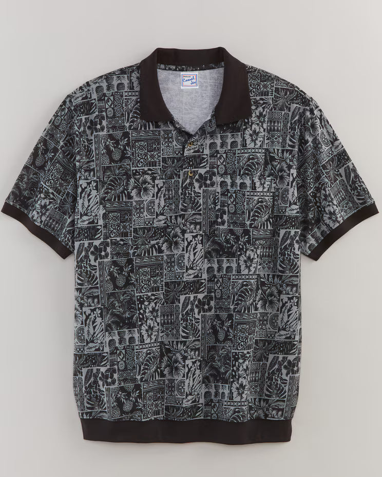 BLAIR Haband Men’s Banded Bottom Perfect Polo