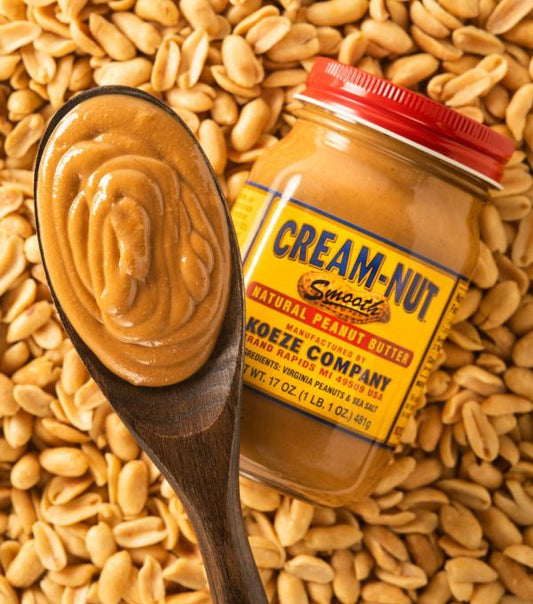 Koeze Cream Nut Natural Smooth Peanut Butter - 17 oz jar